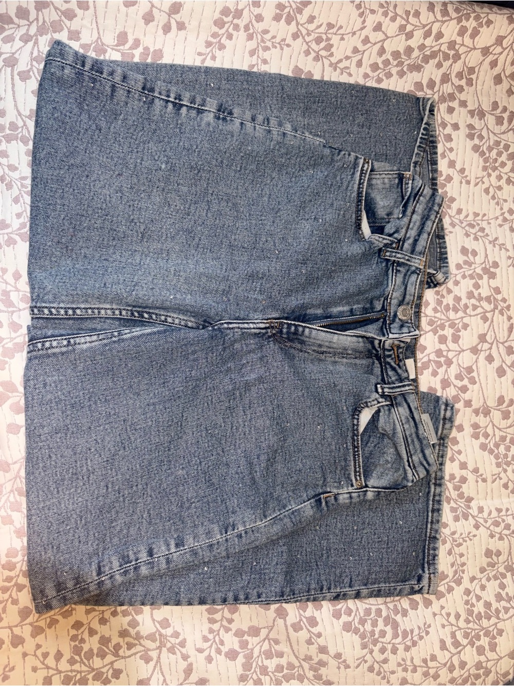 H&M Blue Denim Skort